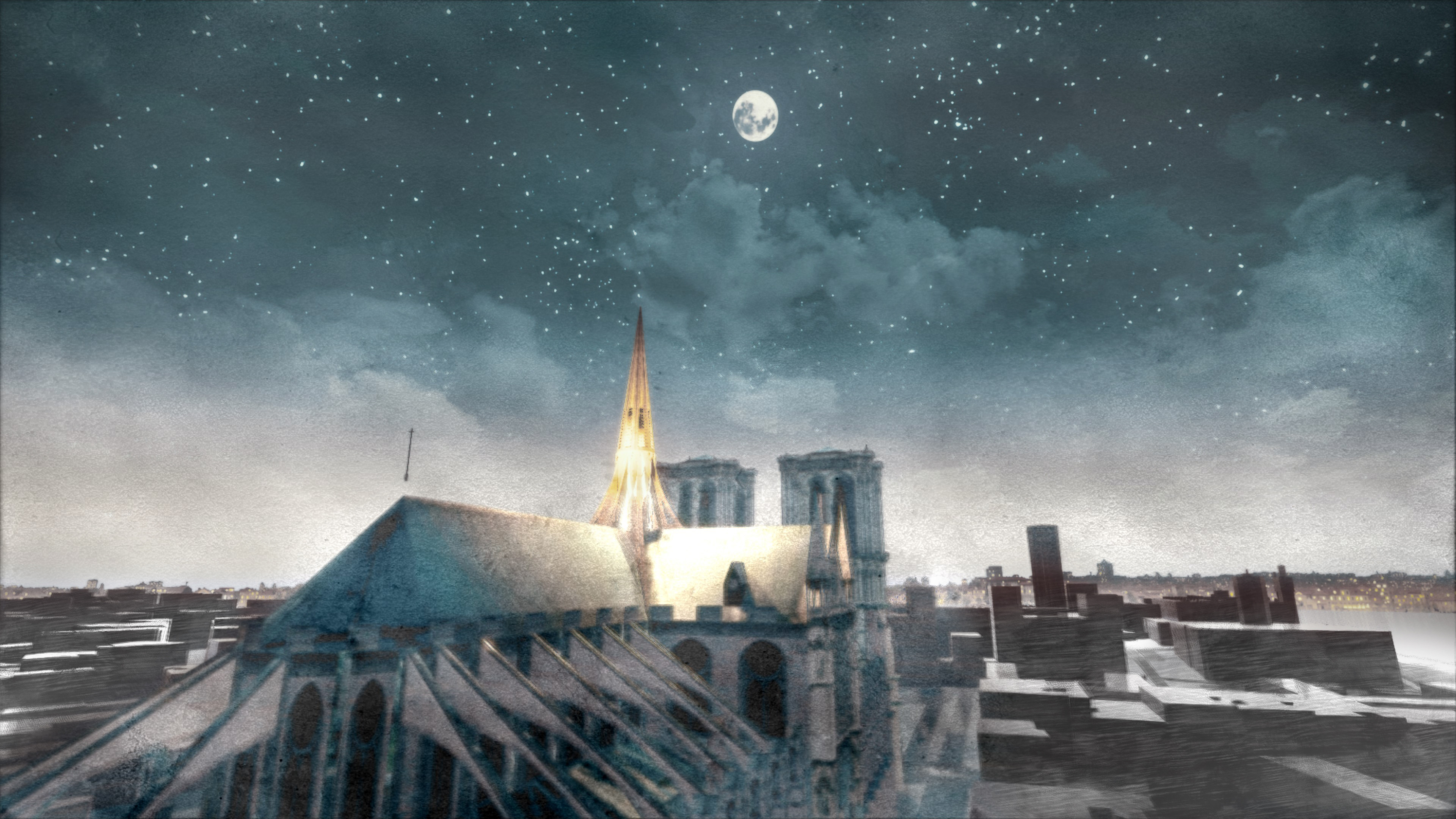 Notre Dame Cathedral Competition Entry Parkinson Design